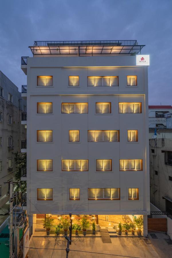 Skyla Studios & Suites - Hitech City ไฮเดอราบัด ภายนอก รูปภาพ