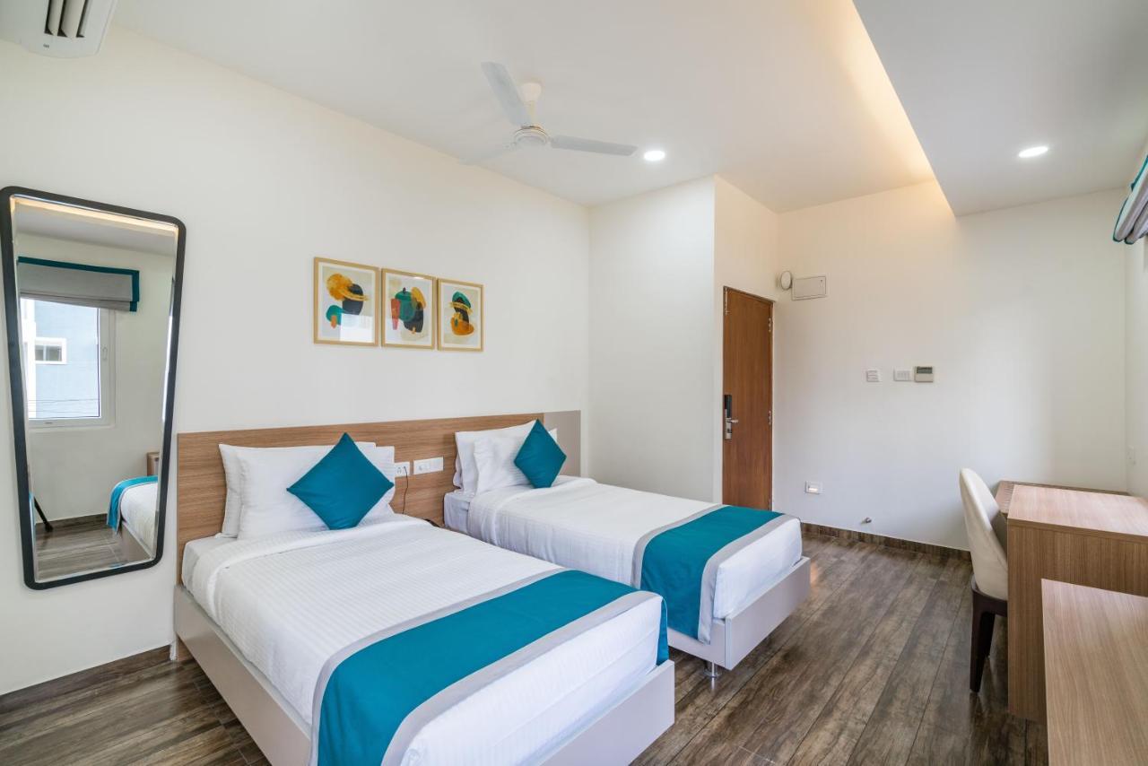 Skyla Studios & Suites - Hitech City ไฮเดอราบัด ภายนอก รูปภาพ