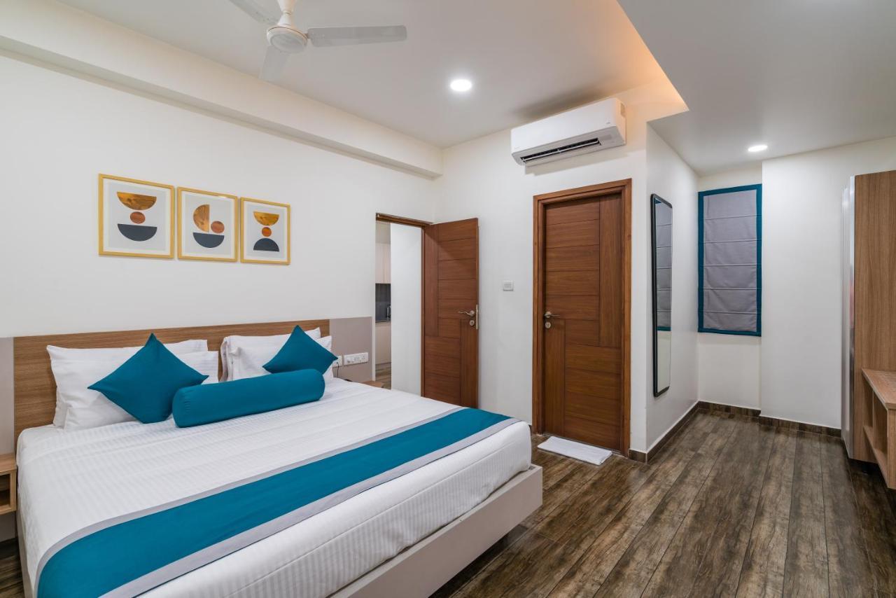 Skyla Studios & Suites - Hitech City ไฮเดอราบัด ภายนอก รูปภาพ
