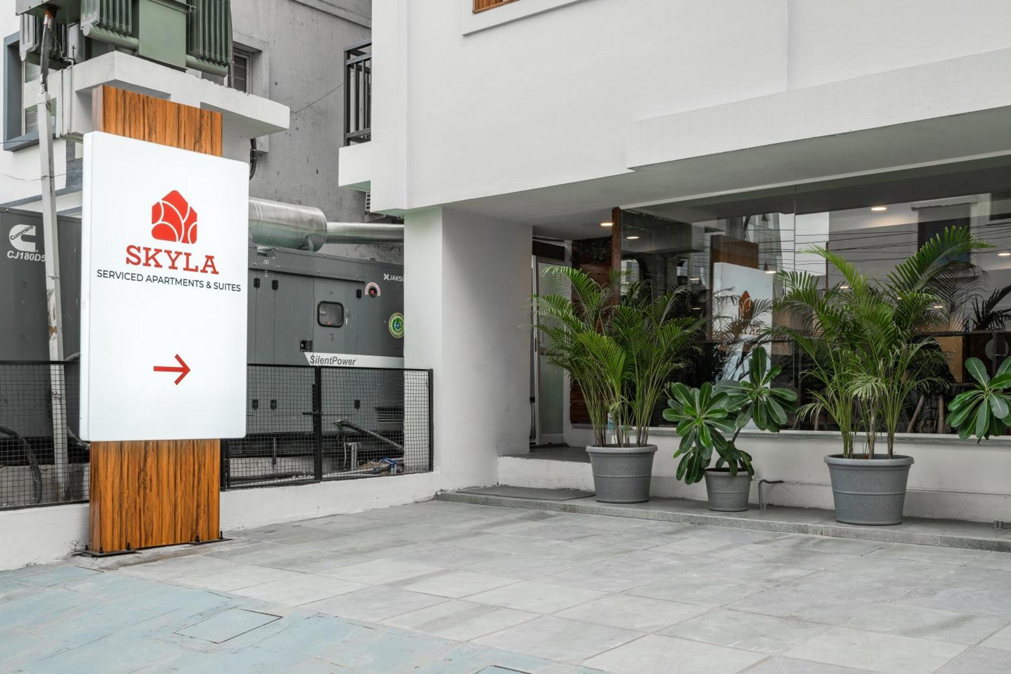 Skyla Studios & Suites - Hitech City ไฮเดอราบัด ภายนอก รูปภาพ