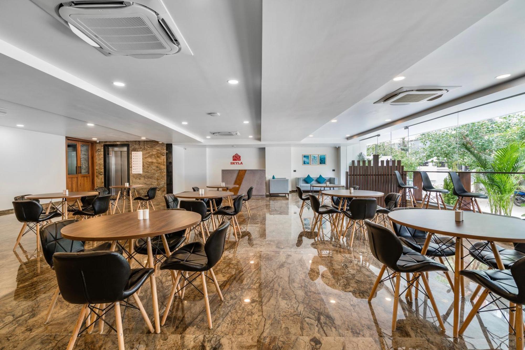 Skyla Studios & Suites - Hitech City ไฮเดอราบัด ภายนอก รูปภาพ